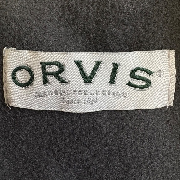 Orvis Men's Full Zip Bonded Mesh Jacket, Phantom Black/Dark Gray, Large, NWT - Picture 14 of 16